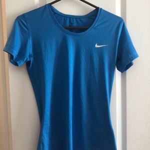 Blue girls Nike shirt